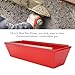 Fafeicy ABS Plastic Mud Tray High Strength Mortar Mixing Pan Ergonomic Non Stick Plastering Tool for Cement Putty Paint with Easy Clean Design