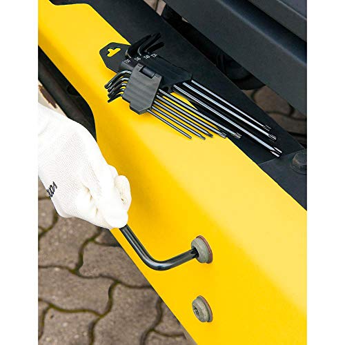 Jogo de Chaves Hexalobular Longas, T10 a T50, com 9 Peças, Vonder VDO752