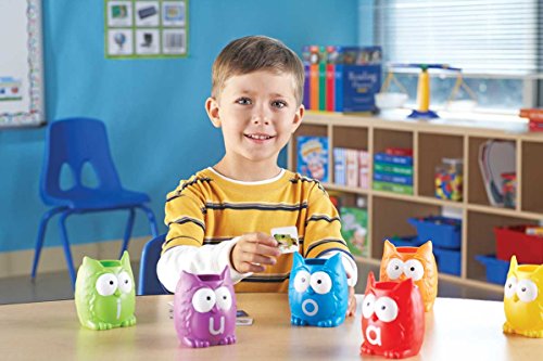 Learning Resources Vowel Owls Sorting Set, Word Recognition, Assorted Colors, Set of 6, Ages 5+ - Image 14