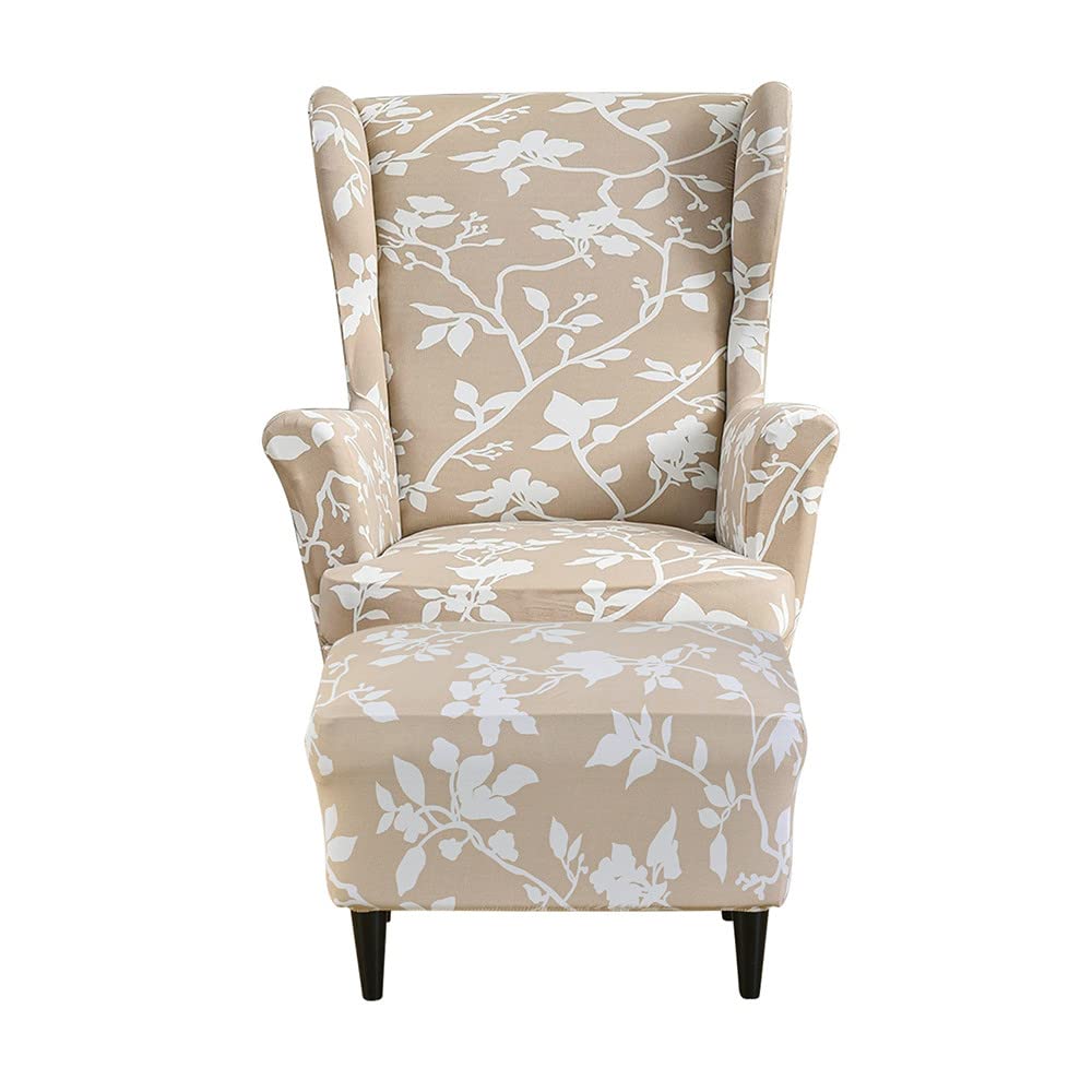 ABZDUNG 2-Pezzi Copripoltrona Con Orecchie Elasticizzato, Tinta