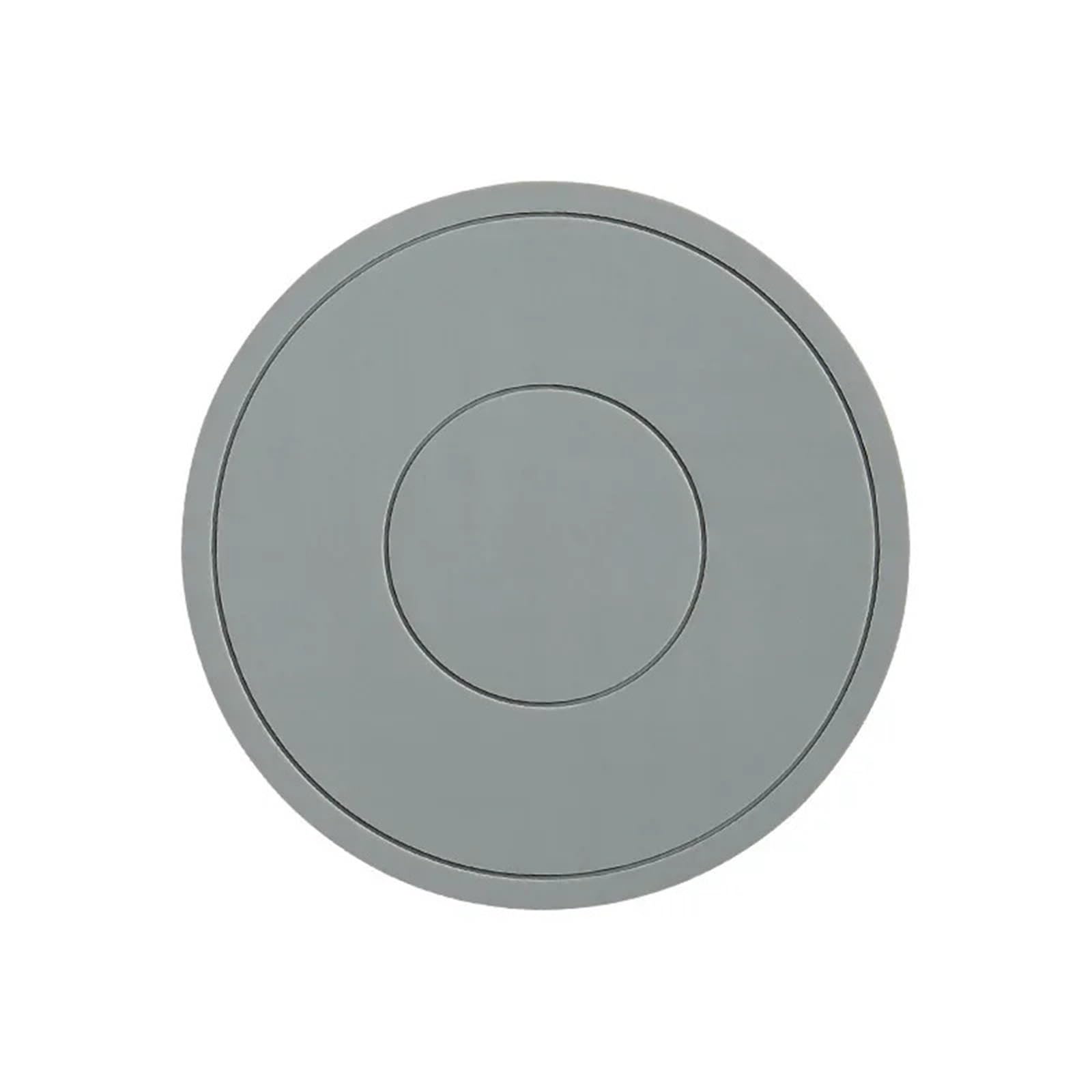 Dessous de verre rond en silicone antidérapant et haute température