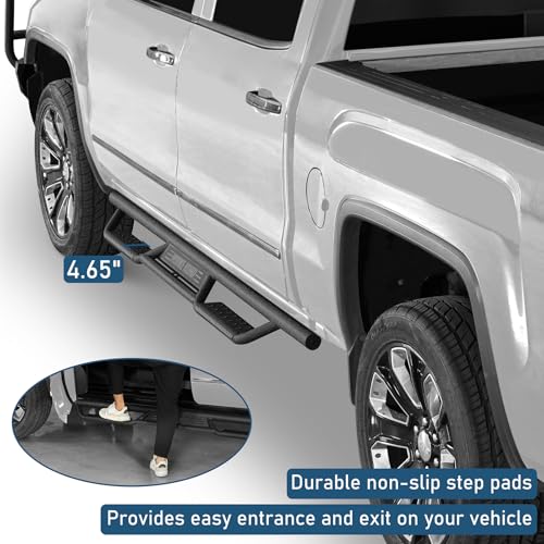 Estribos laterales para Chevy Silverado y GMC Sierra miniatura 3