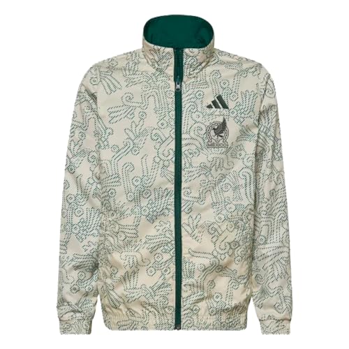 adidas Mexico Men's Reversible Anthem Jacket (XXXL) at Amazon