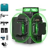 Takamine 12 Lines Laser Level Self Leveling 3x360° 3D Green Cross