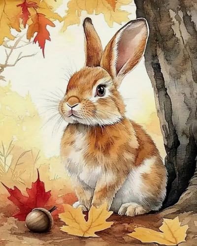 Diamond Painting kit anti-stress broderie diamant lapin pour débutant