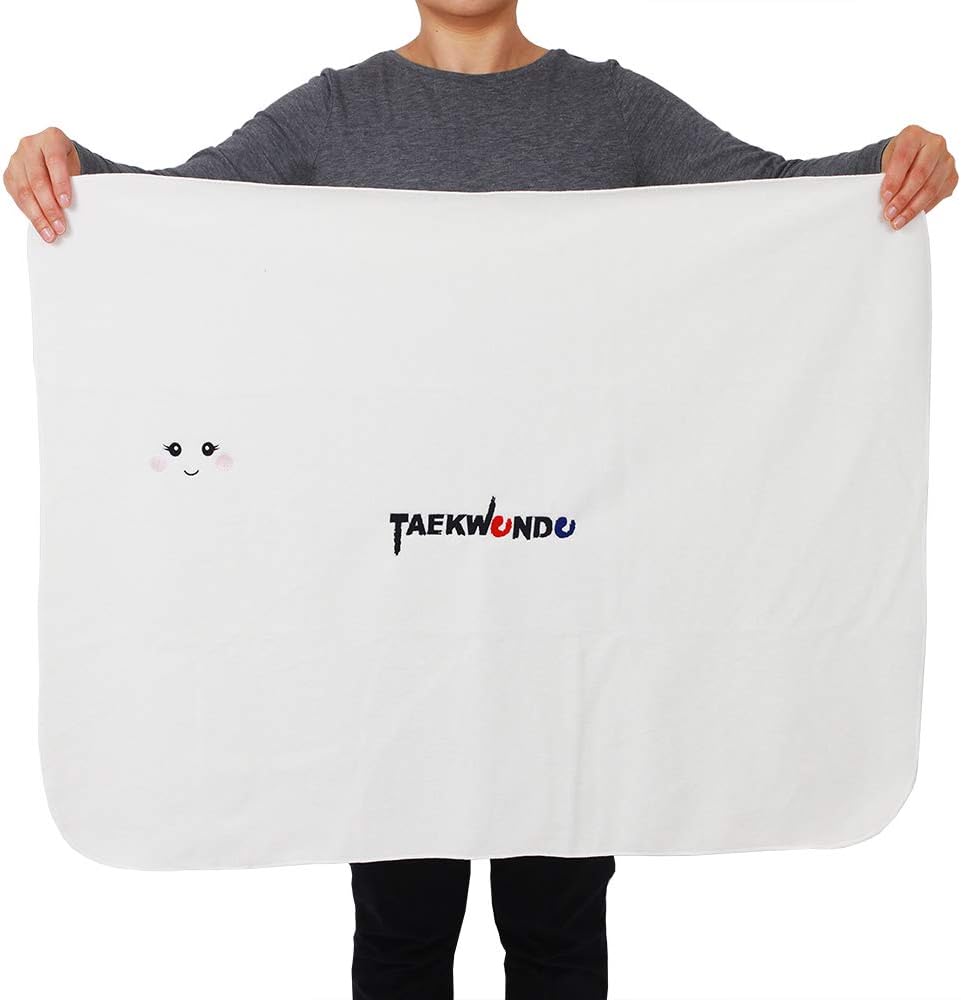 TAE-S] Taekwondo Inspired Super Cozy Fleece That Can Transform Into a Doll - Thoughtful Gift Idea for Martial Arts and Taekwondo Students and Teachers