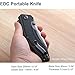 Ruike P841 Tactical Pocket Knife for Men Small Folding Knife EDC Tool Liner Lock 14C28N Steel Camping Knives 4.65inch Small Camping Hiking Utility Knife Women Gift Gear Switch Blade Blet Clip
