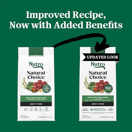 Image of Nutro Natural Choice Adult Dry Dog Food, Lamb & Brown Rice Recipe, 5 lb