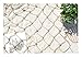 Produktbild JFFFFWI Hanf Dekoration Netz, Kinder Manila Dekor Seilnetz Netz, für Wanddecke Dekor gewebt Fotografieren Strand Party Sea Shells Bar Home Wanddecke Dekor Schutz 10cm 6mm 4"15/64