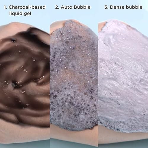 Soo'ae Black Charcoal Double Bubble Mask Cleanser -2 𝗶𝗻 1 𝗢𝘅𝘆𝗴𝗲𝗻 𝗕𝘂𝗯𝗯𝗹𝗲 𝗠𝗮𝘀𝗸 𝗮𝗻𝗱 𝗙𝗮𝗰𝗲 𝗪𝗮𝘀𝗵 Cleansing Foam Cleanser Double Cleanse Great For Men And Women, Charcoal Face Wash 200Ml #TOP5