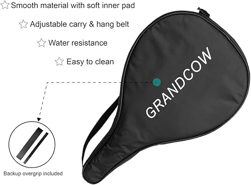 Miniatura 4 de Raqueta de pádel de fibra de carbono Power Lite Pop Tennis Paddle Paddleball raquetas