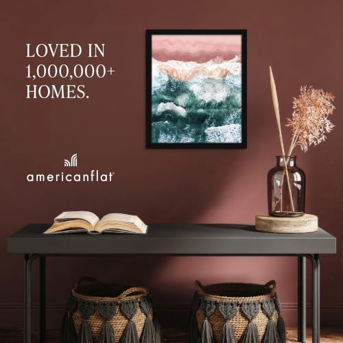 Image of Americanflat 16x25 Poster Frame - Engineered Wood - Black