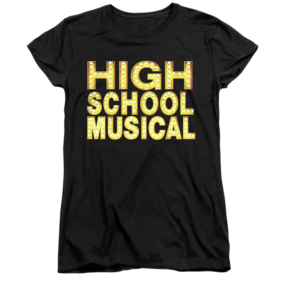 Disney - Women's T-Shirt - High School Musical - XL - Black