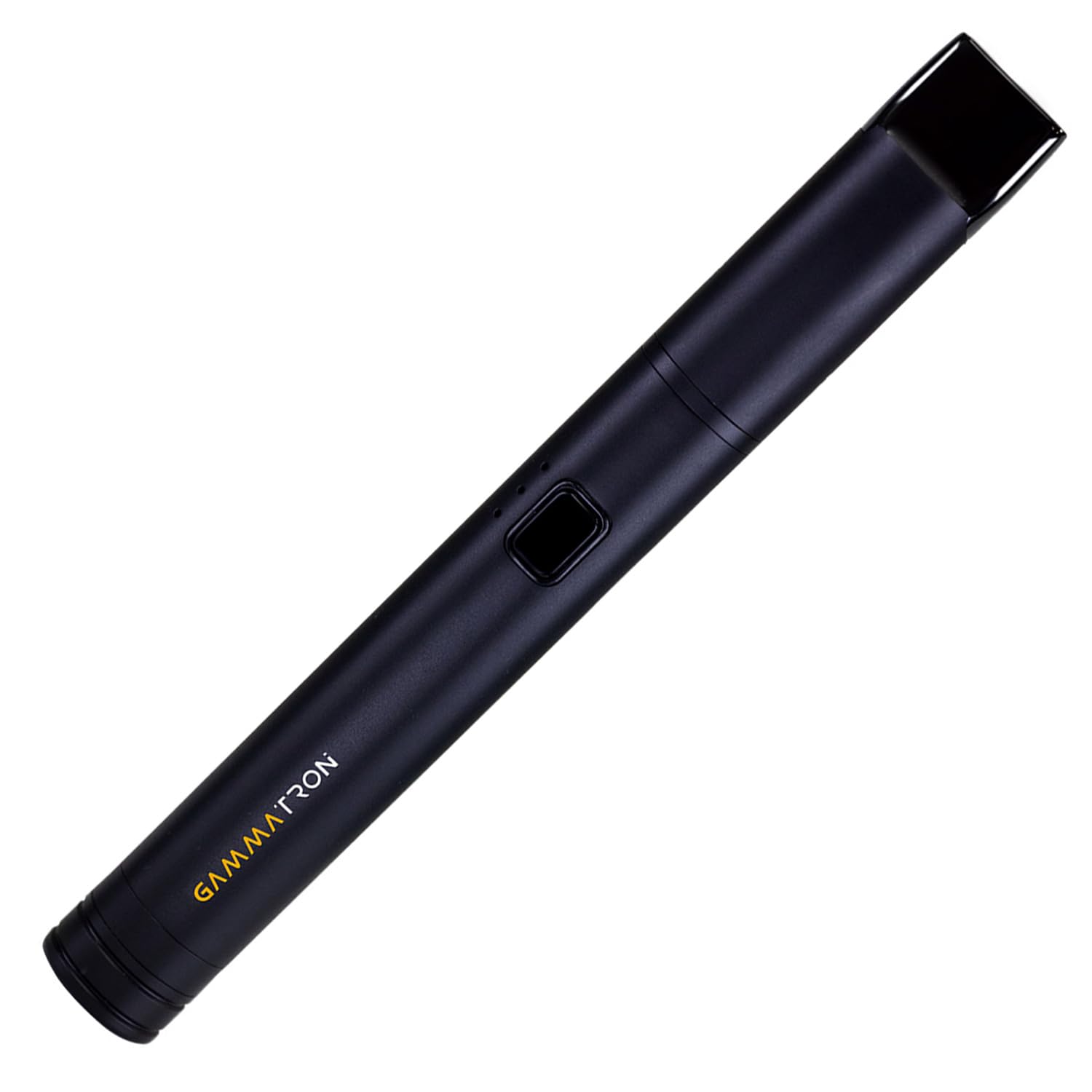 Gammatron Dab Pen | Wax Pen mit Kanthal-Glasspule | Integriertes Zirkonoxid Dab Tool & Wax Behälter | 3 Spannungsstufen (2,7-3,3 V) | 800-mAh | PVD-Beschichtung | USB-C (Schwarz)