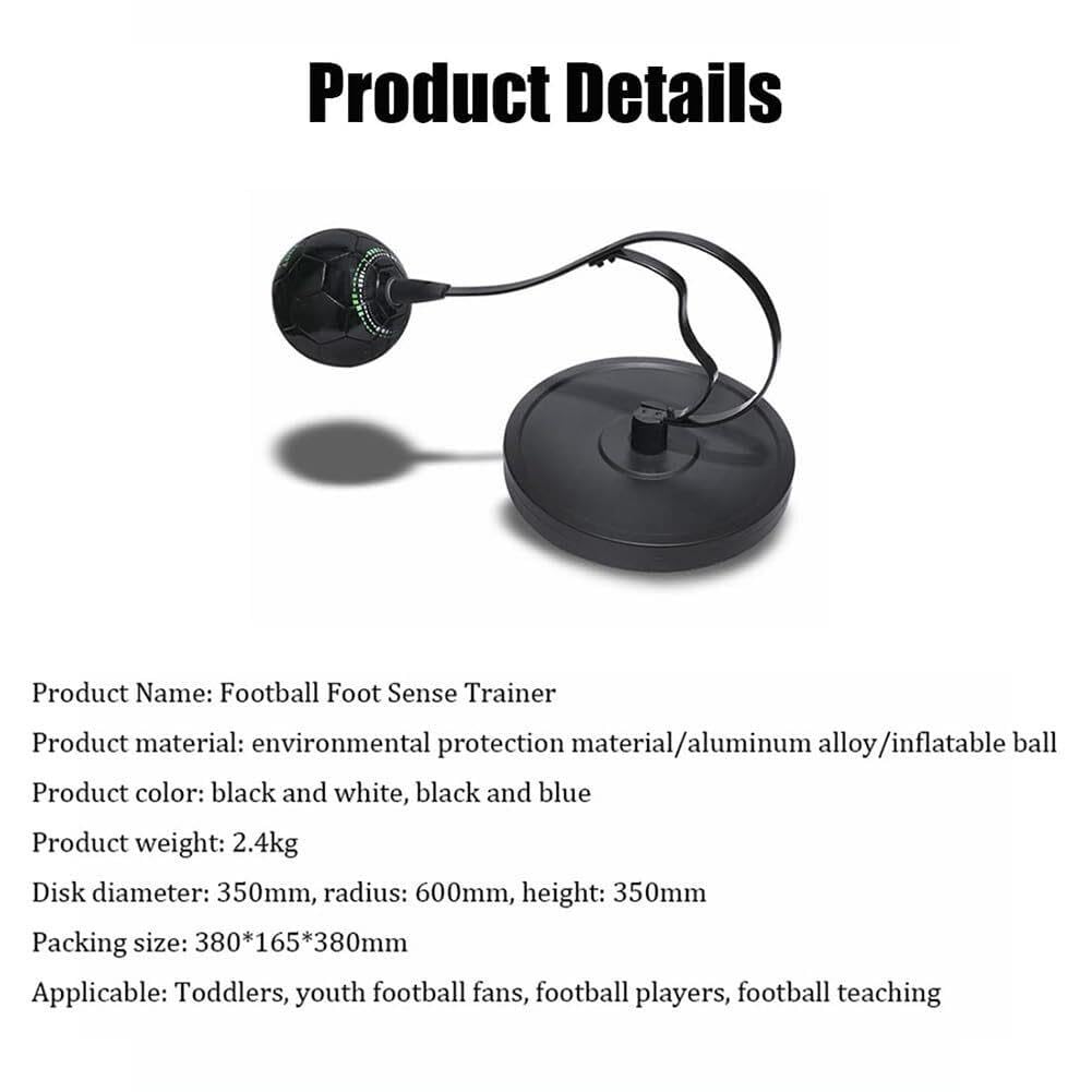 Entrenador de fútbol, 1 Unidad, Accesorio de Entrenamiento de Patadas