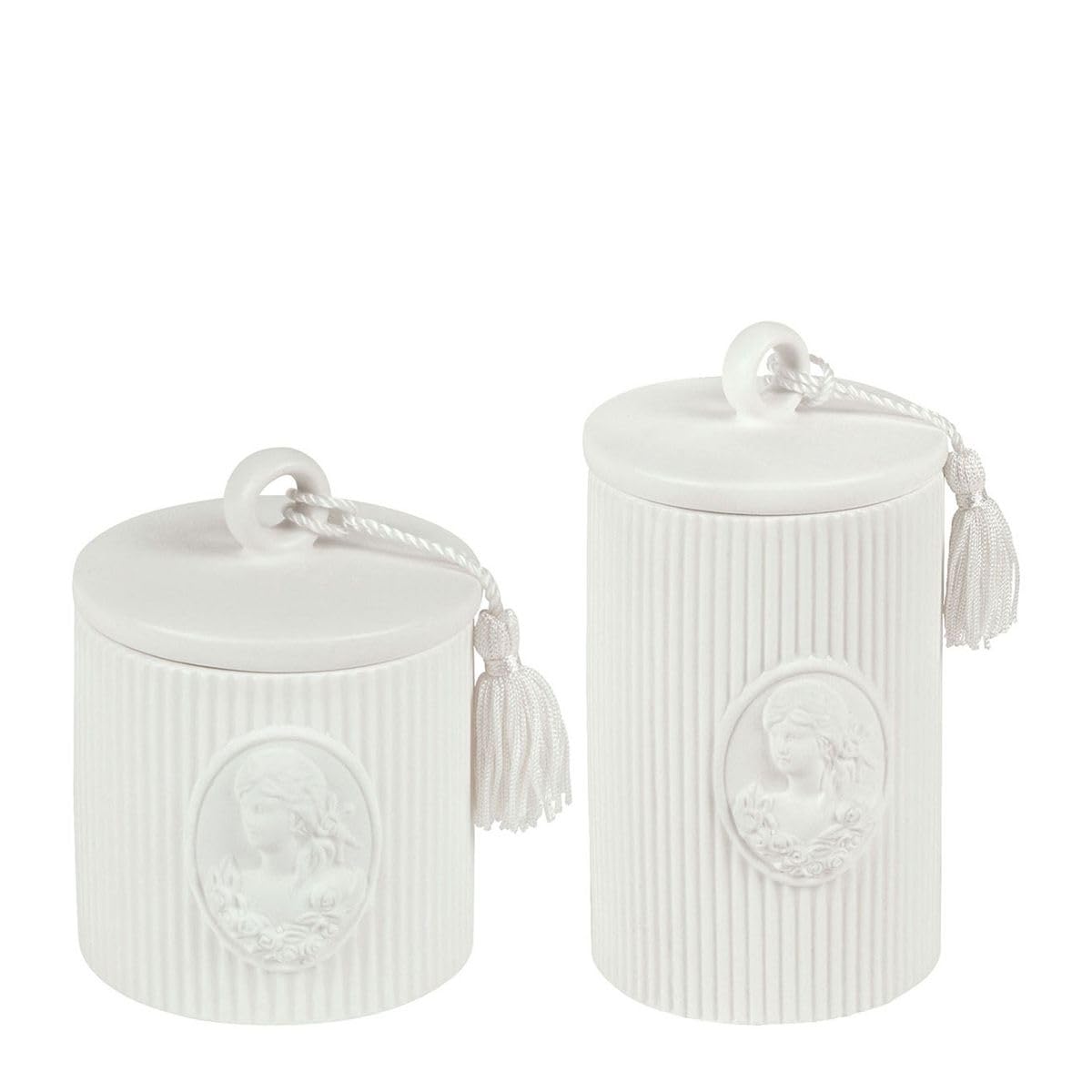 Mathilde MSet of 2 ceramic cotton pots