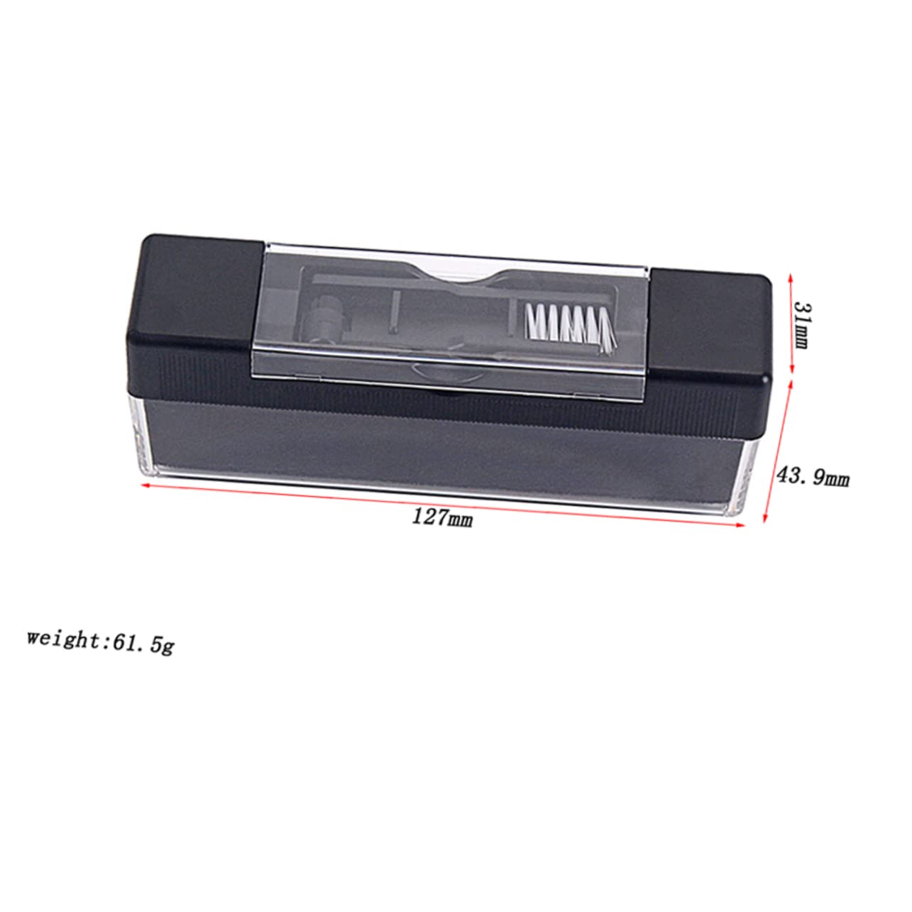 Uonlytech 3ensembles Kit De Nettoyage pour Disques Vinyles avec Brosse Antistatique Et Petites Brosses De Nettoyage pour Éliminer Poussière Et Saleté des Disques Vinyles