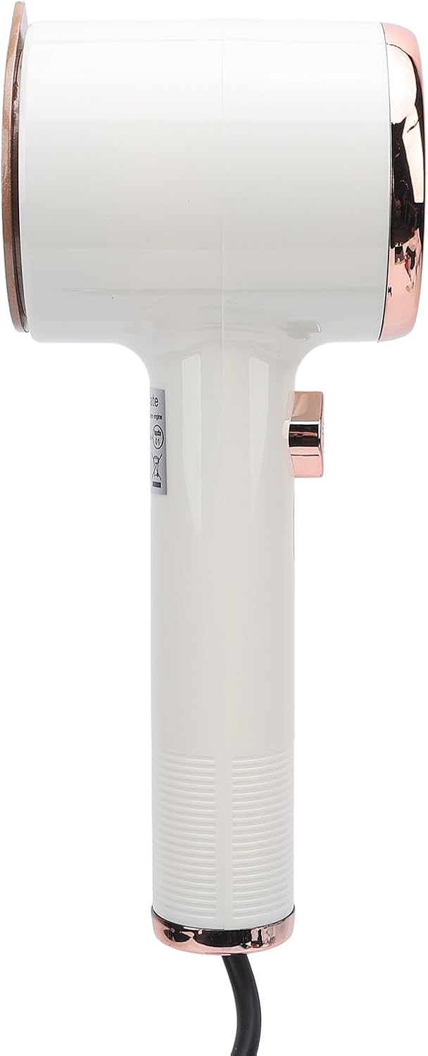 LiebeWH Travel Steamer, Powerful Mini Iron with 33W for Rapid Wrinkle Removal, Lightweight Design for Travel and Home Use (White)