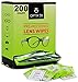 Eyeglass Cleaner Lens Wipes - 200 Pre-Moistened Cleaning Cloths - Glasses Cleaner Wipe Safely Cleans Eye Glasses, Sunglasses, Phone Screens, Electronics, Computer Monitor & Camera Lense | Streak-Free