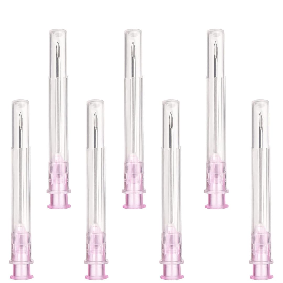 Provette dosatrici in acciaio inox 18G 1 1/2 pollici 40 mm 100 pezzi