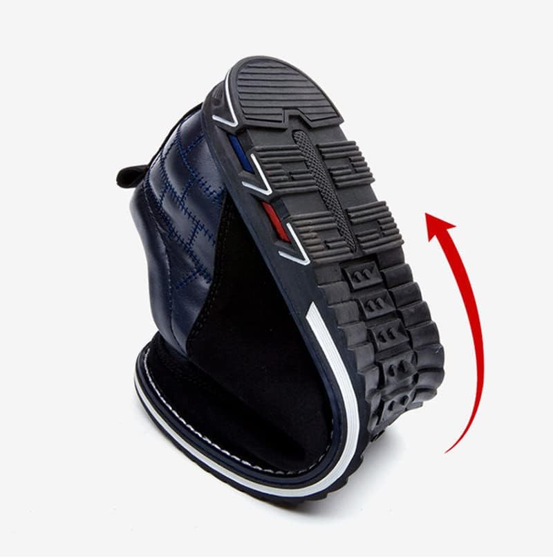 Men's Dress Shoes Casual Oxford Derby Leather Shoes Comfortable Business Formal Lace-Up Flats Slip-On Walking Loafers - Image 8