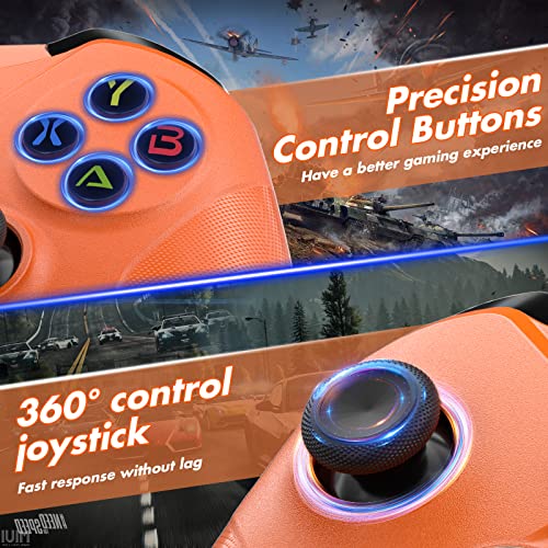 Image of Dinosoo Controller Compatible With Xbox One X /S Controller,Compatible with Xbox Series X /S,3.5mm Audio Headphone Jack, Upgraded Joystick Compatible Steam Games Windows 11 /10 /8 /7