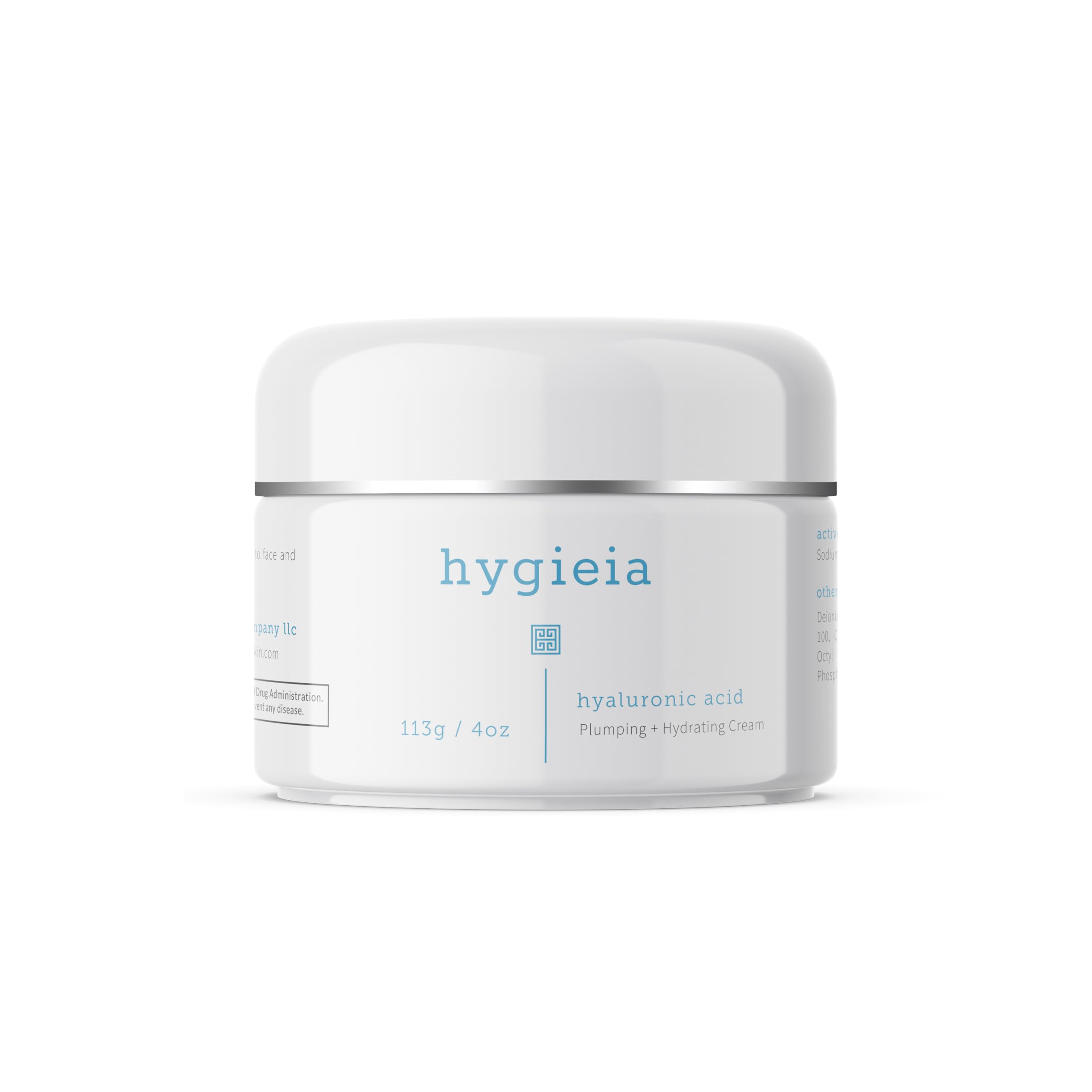 Hygieia + Encapsulated Hyaluronic Acid Face Moisturizer – Hydrating Liposomal Face Cream for Women & Men – Fast & Deep Cellular Absorption for Daily