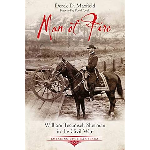 Man of Fire: William Tecumseh Sherman in the Civil War (Emerging Civil War Series) Cover