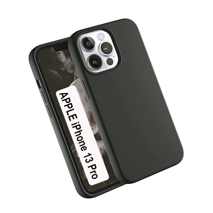 COBERTA Back Cover for APPLE iPhone 13 Pro Back Cover Case - Black Silicon (B0CS98HKYZ) Amazon Price History, Amazon Price Tracker