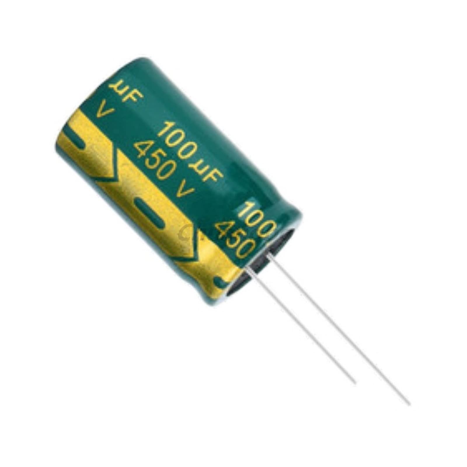Condensateur 450V 100UF haute fréquence et basse impédance pour un filtrage stable