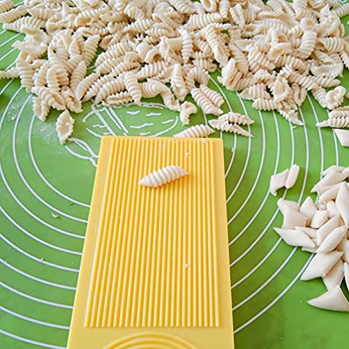 Hemoton 8 Pcs Gnocchi Boards Macaroni Pasta Board Set Plastic Garganelli Board Rolling Pin And Scraper Homemade Pasta And Butter #TOP4