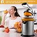 YISSVIC Exprimidor Eléctrico Zumo, Exprimidor de Palanca de Naranja Acero Inoxidable 130W