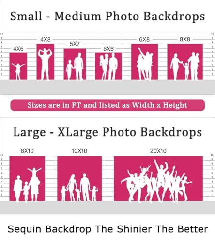 ShiDianYi 4FTX6FT-Gold-SEQUIN Photo Backdrop,Party/Prom Photography Background,Wedding Photo Booth (Gold) - Thumbnail 6