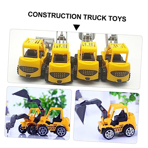 Toyvian 30 Peças Brinquedo De Veículo De Construção Brinquedo De Carro De Engenharia Modelo De Carro