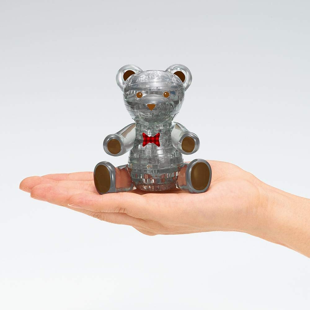 Amazon.co.jp: 41ピース クリスタルパズル テディベア・ブラック