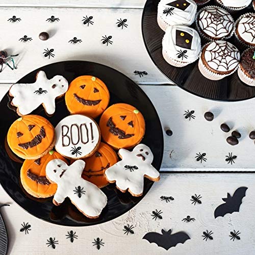 Lovestown 50 Pcs Fake Ants, Prank Plastic Black Ant Realistic Ant Halloween Joke Toys For Halloween Party Decor Supplies April Fool's Day Props #TOP3