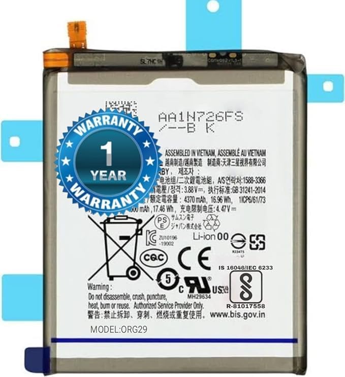 Image of Original EB-BN985ABY Battery for Samsung Galaxy Note 20 Ultra 5G SM-N985F SM-N986F SM-N986B :Battery with 1 Year Warranty** (C175)