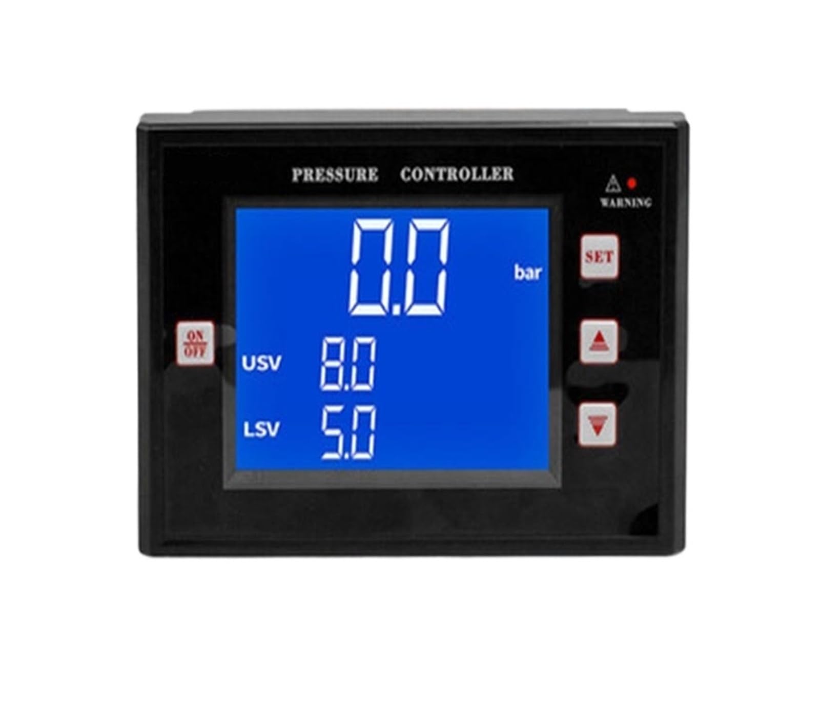 Contrôleur de pressostat numérique contre les variations de pression négative sous vide