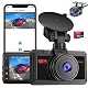 WiFi Dashcam für Auto mit 2.5K Front- und 1080P Rückkamera
