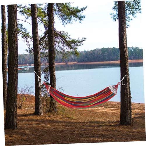 Hamac de camping portable en toile pour vos après-midi à la plage