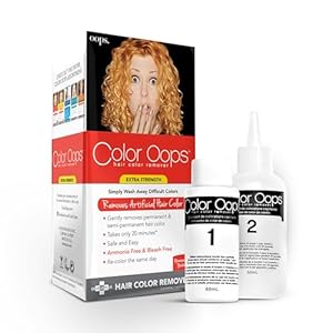Developlus FCOP0002 Color Oops Hair Color Remover, Extra Strength, Extra Conditioning