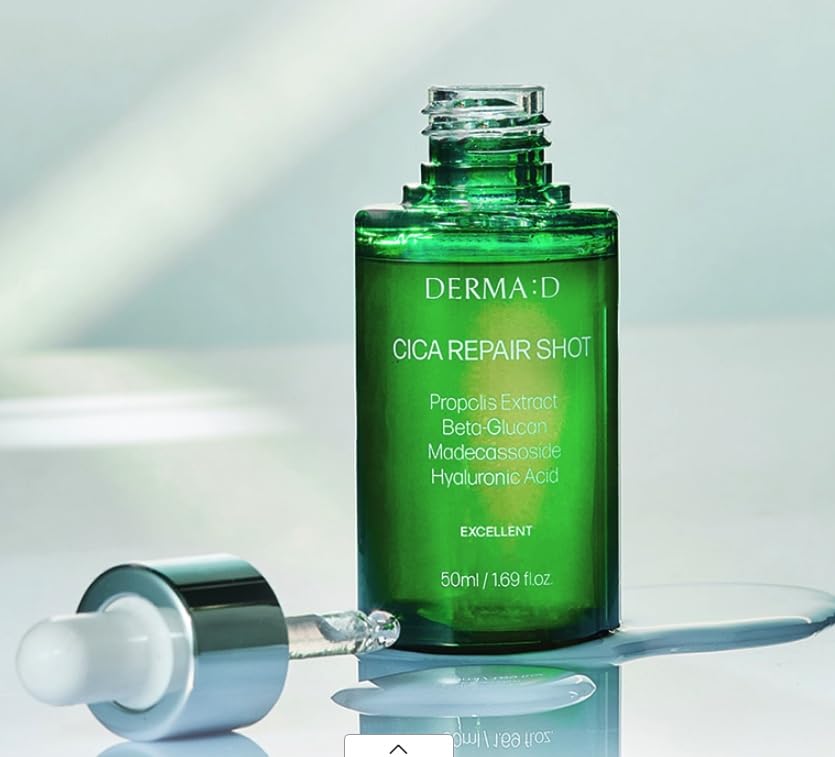 CICA Repair Ampoule 1.69 fl oz – Lightweight Calming Centella Serum with Beta Glucan & Madecassoside, Fast-Absorbing Korean Hydrating Base Serum - Image 4