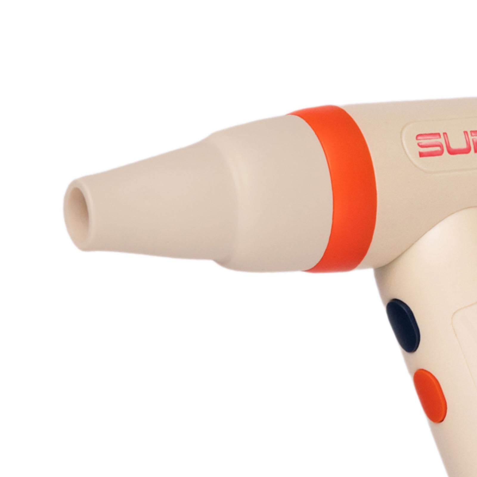 Colcolo Reise-Haartrockner (nur Kaltwindmodus), klein, professionell, 3 einstellbare Windstärken, schnelles Trocknen, für unterwegs, Salon, Zuhause, Geschenk, Orange