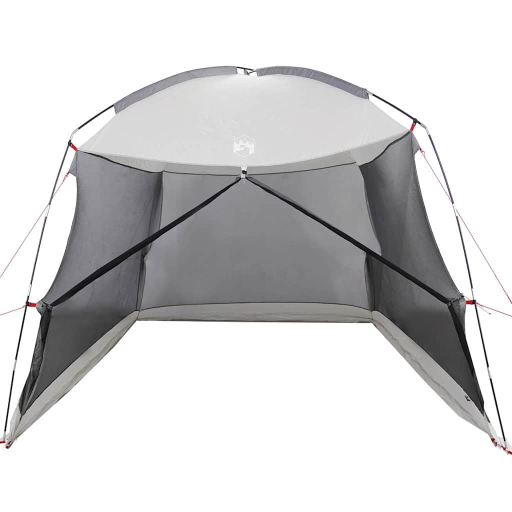 Namiot z moskitierą z dachem Azure niebieski 320 x 320 x 218 cm, składany namiot ogrodowy z moskitierą z poliestru z powłoką PU, odporny na wodę i promieniowanie UV, idealny na taras i do ogrodu