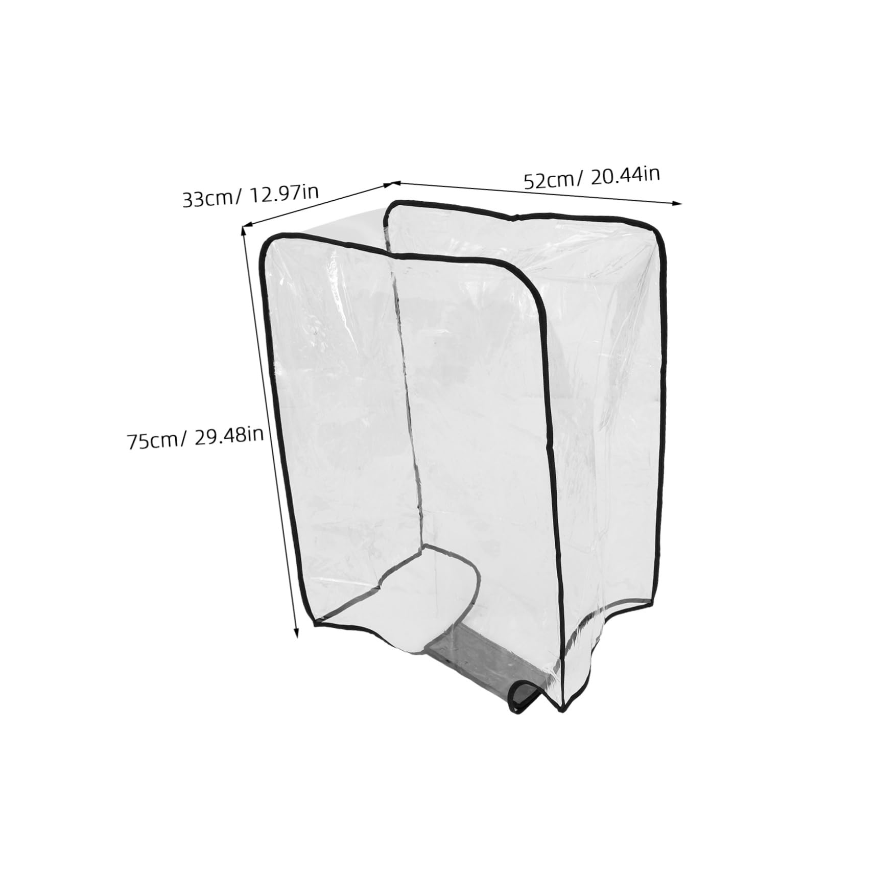 2 Piezas Protector para Maleta Transparente y Resistente al Agua Antiarañazos para Equipaje con Ruedas de Fundas para Viaje Exterior