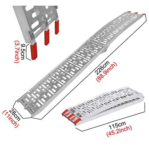 Rampa plegable de aluminio para carga miniatura 7