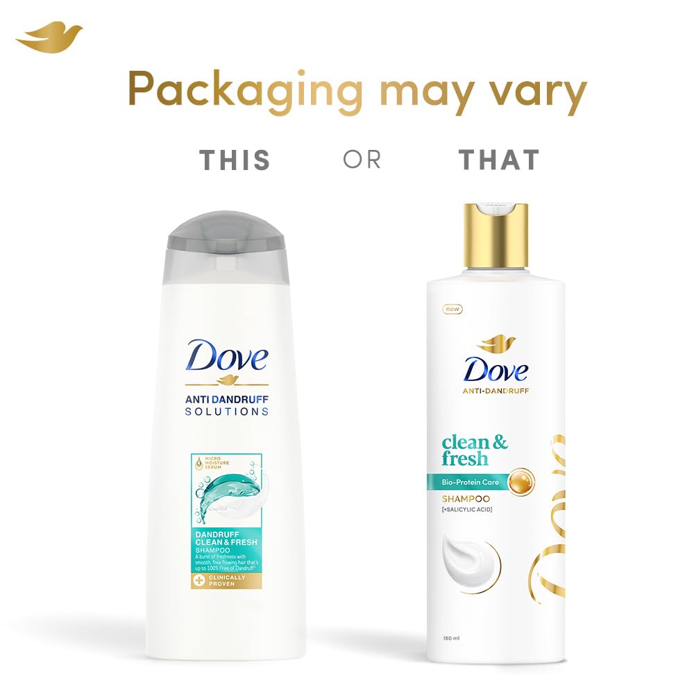 Dove Dandruff Clean & Fresh Shampoo|| 180 ml