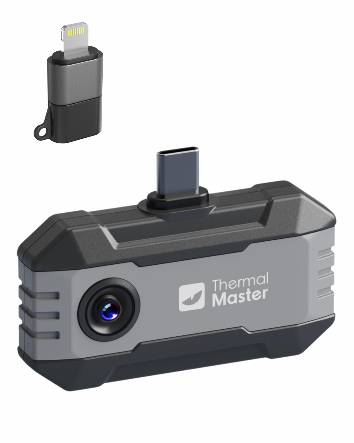 P1 - Thermal Camera for iOS & Android, 160x120 IR Resolution Infrared Imager w/Spot Tracker, 15x Zoom, 3.6℉ Accuracy, -4℉-1112℉ High Temp, 320x240 Super Resolution