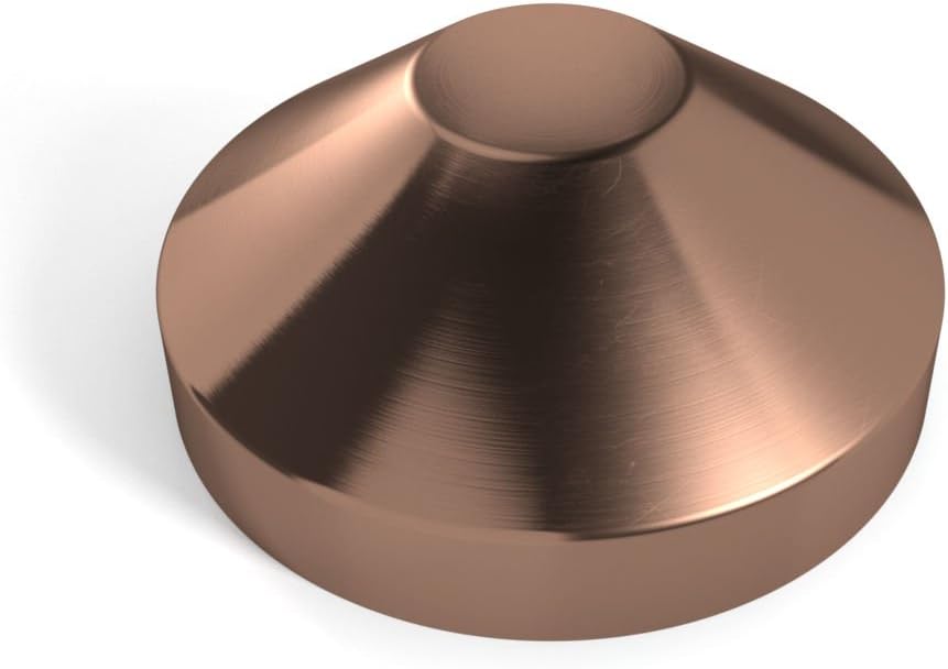 Handmade Copper HalfCone Metal Piling Cap 10`` 11.5`` .. SEL_willys