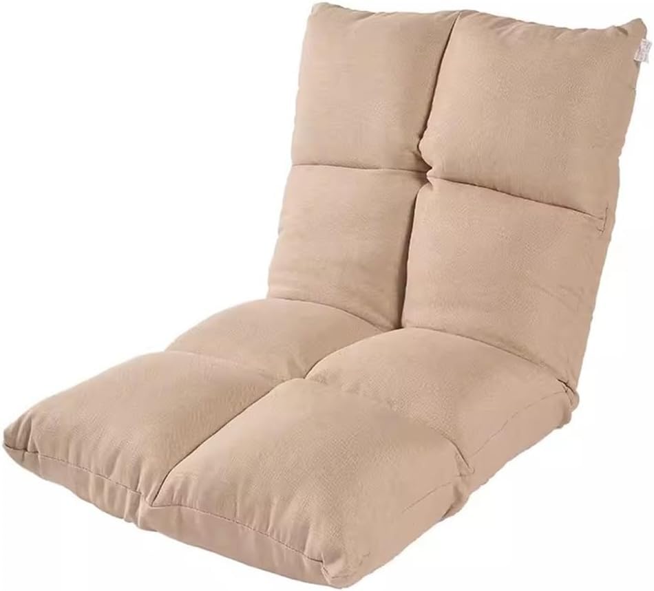 Chaise de sol ergonomique pour jeux télévision et lecture à la maison
